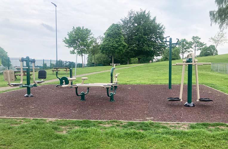  Frimley Green Recreation Ground Outdoor Gym Project